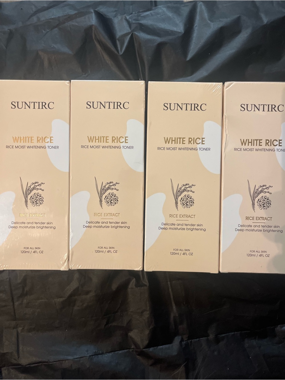 White Rice Moist Whitening Toner - Beige